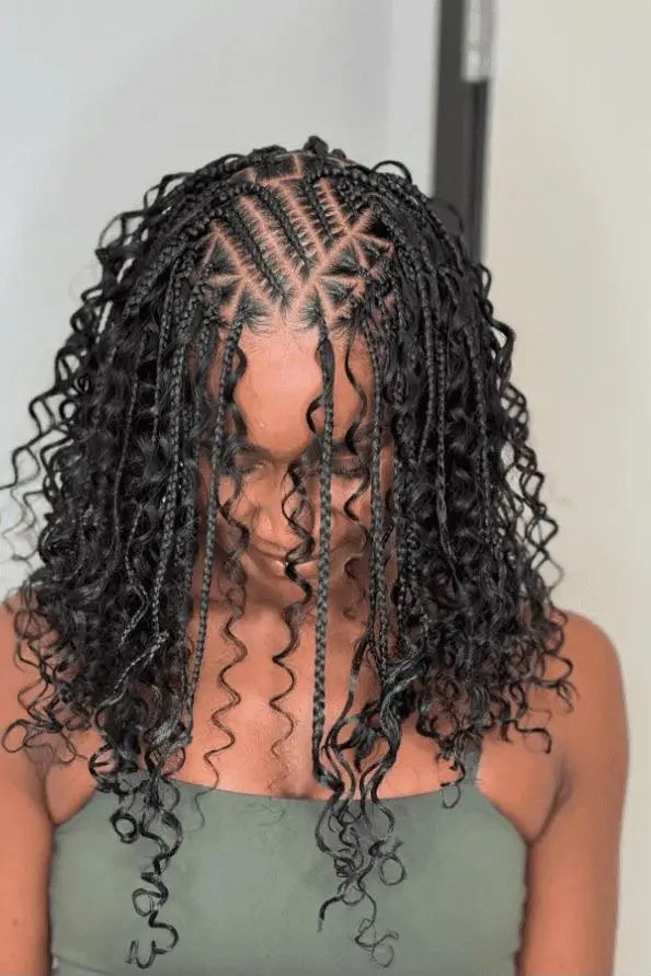 Modèle Bundles portant une texture longue